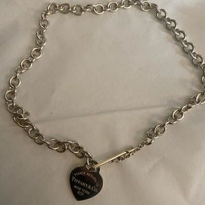 Tiffany and co love struck necklace